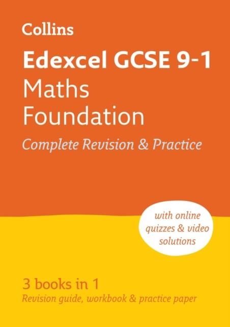 EDEXCEL GCSE 9-1 MATHS FOUNDATION COMPLETE REVISION AND PRACTICE | 9780008112493