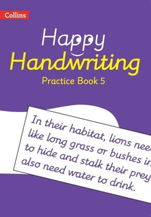 HAPPY HANDWRITING — PRACTICE BOOK 5 | 9780008485849