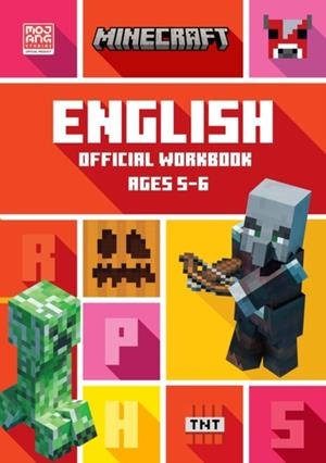 MINECRAFT ENGLISH AGES 5-6: OFFICIAL WORKBOOK | 9780008462802 | COLLINS KS1