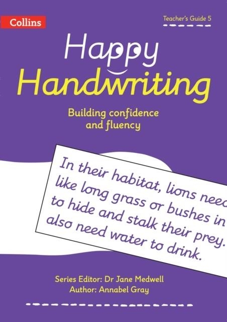 HAPPY HANDWRITING — TEACHER'S GUIDE 5 | 9780008485771