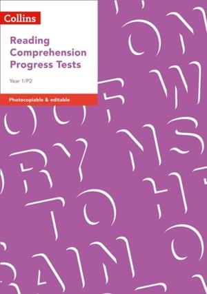 YEAR 1/P2 READING COMPREHENSION PROGRESS TESTS | 9780008333423