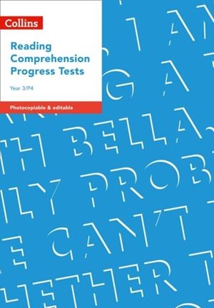YEAR 3/P4 READING COMPREHENSION PROGRESS TESTS | 9780008333447