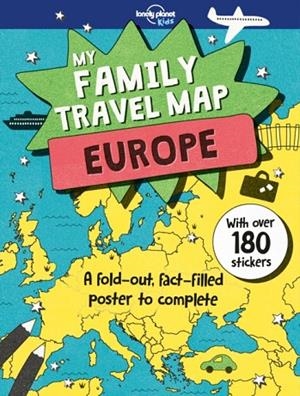 MY FAMILY TRAVEL MAP - EUROPE | 9781787013216
