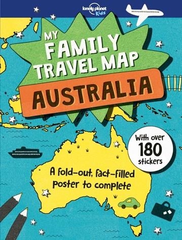 MY FAMILY TRAVEL MAP - AUSTRALIA | 9781787013209