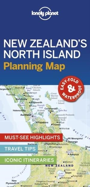NEW ZEALAND'S NORTH ISLAND PLANNING MAP 1 | 9781788685986