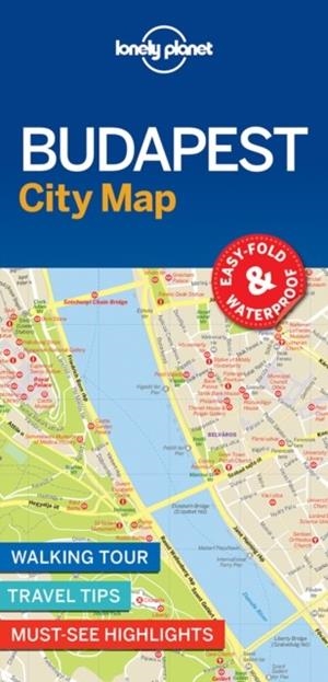 BUDAPEST CITY MAP 1 | 9781786579171 | LONELY PLANET