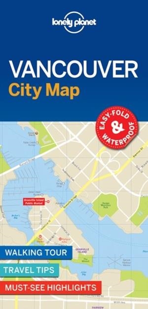 VANCOUVER CITY MAP 1 | 9781786576606