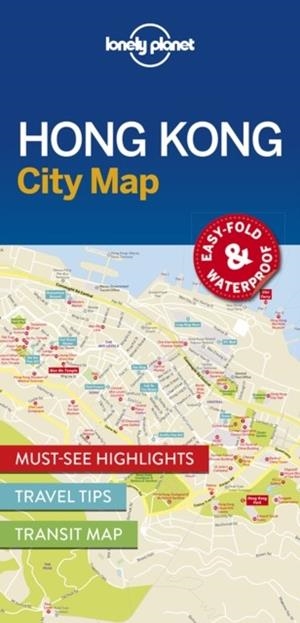 HONG KONG CITY MAP 1 | 9781786574121 | LONELY PLANET