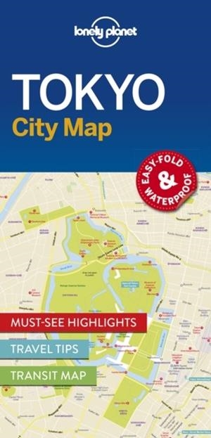 TOKYO CITY MAP 1 | 9781786577832 | LONELY PLANET