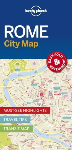 ROME CITY MAP 1 | 9781786577801 | LONELY PLANET