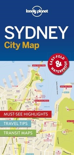 SYDNEY CITY MAP 1 | 9781786577825 | LONELY PLANET