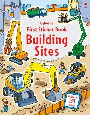 FIRST STICKER BOOK BUILDING SITES | 9781409587514 | JESSICA GREENWELL