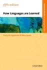 HOW LANGUAGES ARE LEARNED | 9780194406291 | PATSY LIGHTBOWN/NINA SPADA