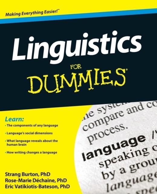 LINGUISTICS FOR DUMMIES | 9781118091692 | ROSE-MARIE DECHAINE