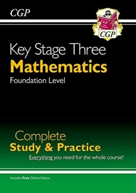 KS3 Maths Complete Revision & Practice - Foundation (with Online Edition) | 9781789082449