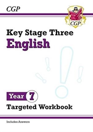 New KS3 English Year 7 Targeted Workbook (with answers) | 9781789087833