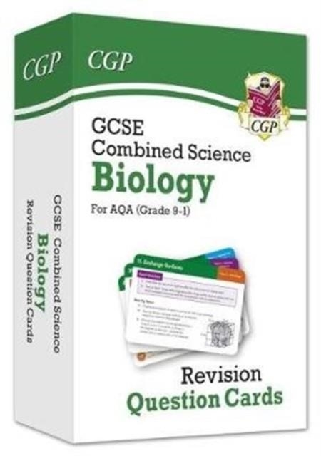9-1 GCSE Combined Science: Biology AQA Revision Question Cards | 9781789080551