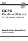 GCSE Combined Science: OCR Gateway Answers (for Exam Practice Workbook) - Foundation | 9781782945246