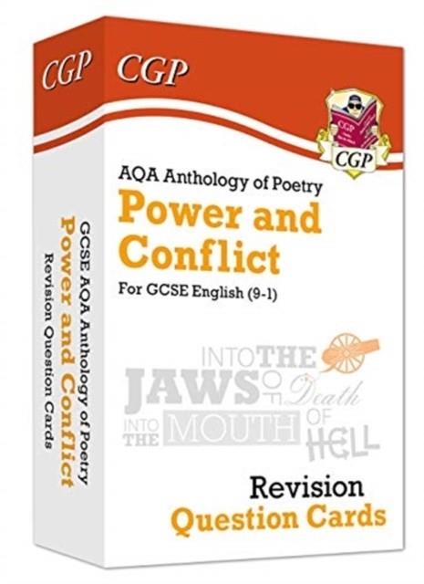 GCSE English: AQA Power & Conflict Poetry Anthology - Revision Question Cards | 9781789083699