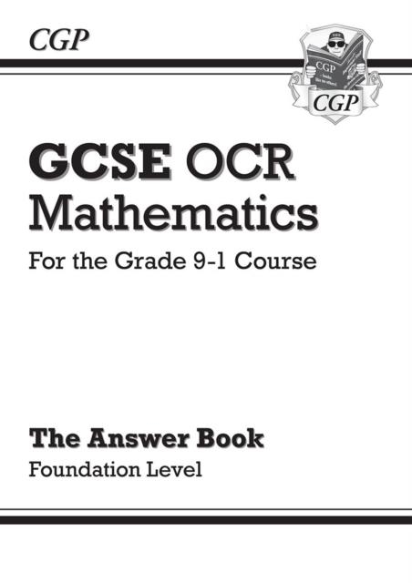 GCSE Maths OCR Answers for Workbook: Foundation - for the Grade 9-1 Course | 9781782943730