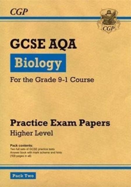 Grade 9-1 GCSE Biology AQA Practice Papers: Higher Pack 2 | 9781782948384