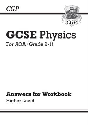 Grade 9-1 GCSE Physics: AQA Answers (for Workbook) - Higher | 9781789082609