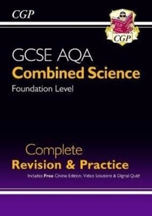 New GCSE Combined Science AQA Foundation Complete Revision & Practice w/ Online Ed, Videos & Quizzes | 9781789085785