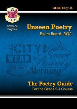 New GCSE English AQA Unseen Poetry Guide - Book 1 includes Online Edition | 9781782943648