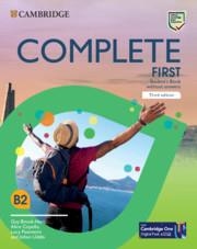 COMPLETE FIRST STUDENT'S BOOK WITHOUT ANSWERS | 9781108903349