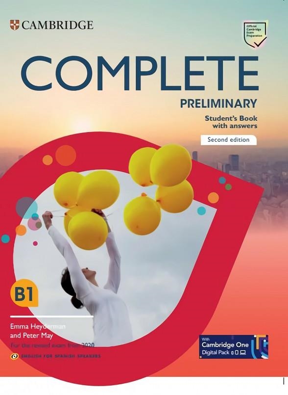 PET COMPLETE PRELIMINARY 2E ENGLISH FOR SPANISH SPEAKERS SB+KEY | 9788413223926
