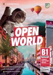 PET OPEN WORLD B1 PRELIMINARY ENGLISH FOR SPANISH SPEAKERS STUDENT'S BOOK WITHOUT ANSWERS | 9788413223988