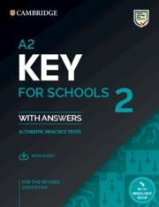 KET A2 KEY FOR SCHOOLS 2 STUDENT`S BOOK WITH ANSWERS WITH AUDIO WITH RESOURCE BANK | 9781009003599