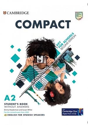 KET COMPACT KEY FOR SCHOOLS 2ED ENGLISH FOR SPANISH SPEAKERS SB+WB NO KEY | 9788413223773