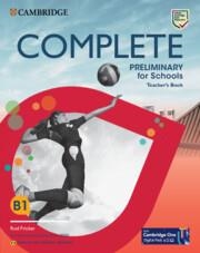 PET COMPLETE PRELIMINARY FOR SCHOOLS ENGLISH FOR SPANISH SPEAKERS TB | 9788413224176