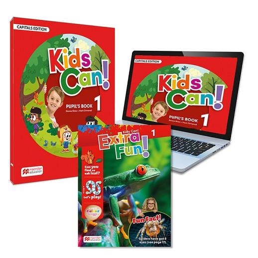 KIDS CAN! 1 CAP LETTERS PB&EXTRAFUN EPK | 9781035103515