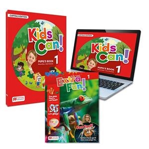 KIDS CAN! 1 CAP LETTERS PB&EXTRAFUN EPK | 9781035103515