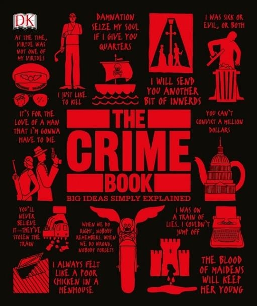 THE CRIME BOOK: BIG IDEAS SIMPLY EXPLAINED ( BIG IDEAS ) | 9781465462862