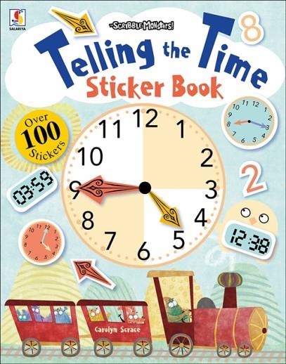 TELLING THE TIME STICKER BOOK | 9781913971885 | JOHN TOWNSEND