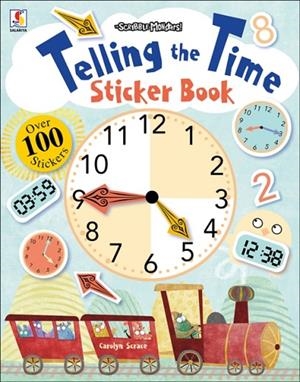 TELLING THE TIME STICKER BOOK | 9781913971885 | JOHN TOWNSEND