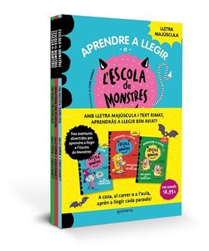 PACK APRENDRE A LLEGIR A L'ESCOLA DE MONSTRES (LLIBRES 1-3) | 9788419169990 | SALLY RIPPIN