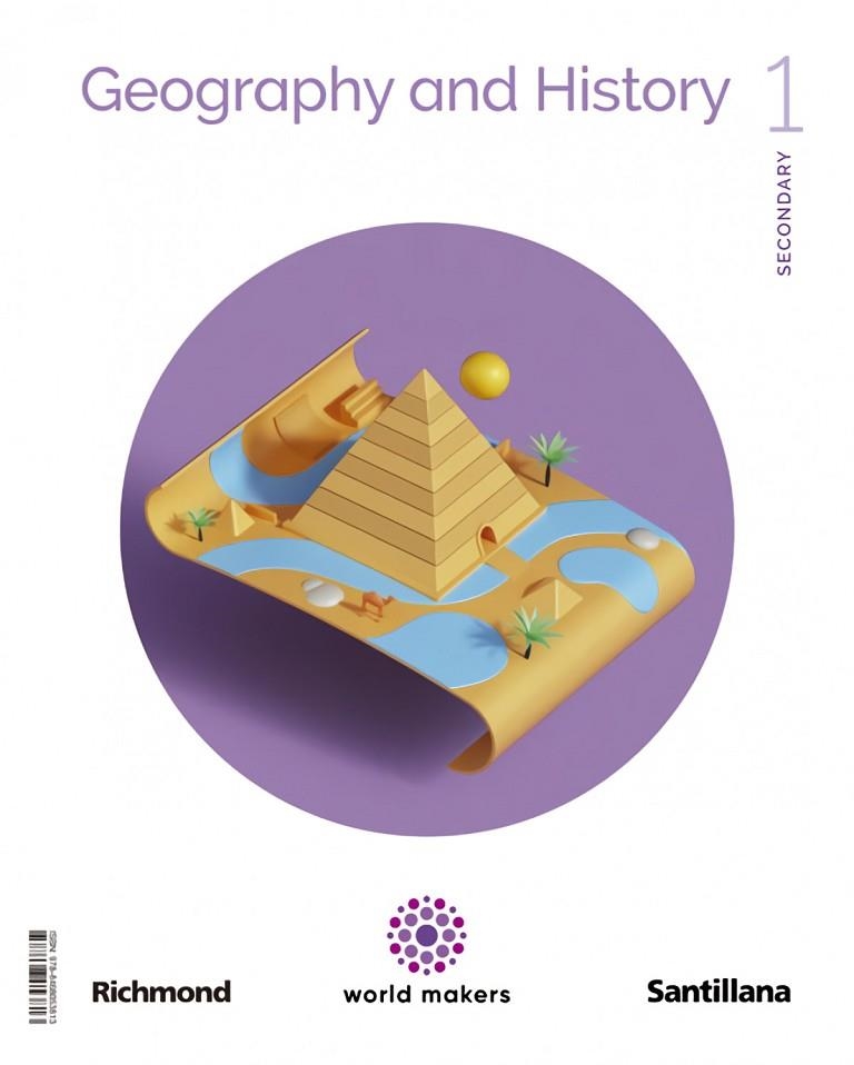 GEOGRAPHY AND HISTORY 1 SECONDARY | 9788468053813