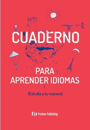 CUADERNO PARA APRENDER IDIOMAS ROJO | 9788366384873 | PRESTON