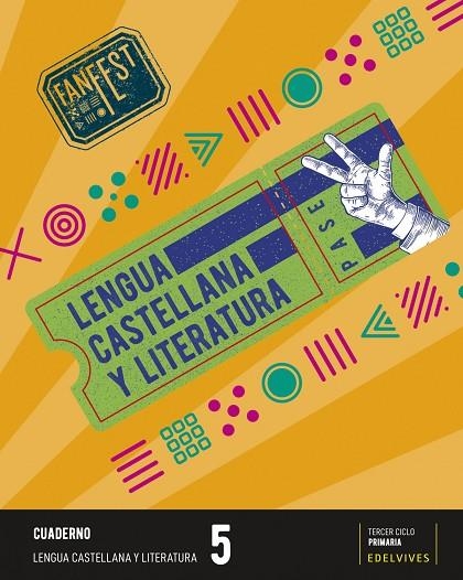 LENGUA CASTELLANA Y LITERATURA 5.º PRIMARIA. CUADERNO | 9788414038017