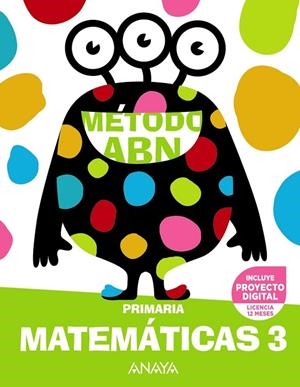 MATEMÁTICAS ABN 3. | 9788469899946