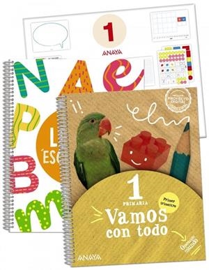 VAMOS CON TODO 1. PRIMER TRIMESTRE. + PUNTO DE LECTURA 1 + MATERIAL MANIPULATIVO | 9788414317303