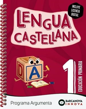 ARGUMENTA 1. LENGUA CASTELLANA (LLETRA LLIGADA) | 9788448956349