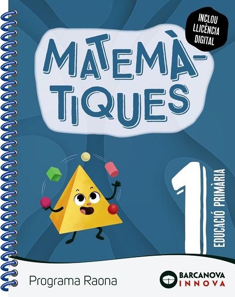 RAONA 1. MATEMÀTIQUES (LLETRA LLIGADA) | 9788448956714