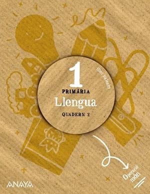 LLENGUA 1. QUADERN 2. | 9788469893036