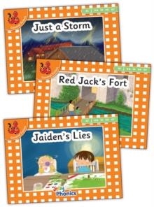 Jolly Phonics Orange Level Readers Set 4: in Precursive Letters (British English edition) | 9781844145775