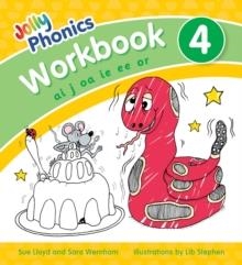 Jolly Phonics Workbook 4: in Precursive Letters (British English edition) | 9781844146543